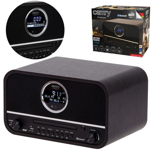 CAMRY Home, kitchen, construction, and – CR 1182 Retro Radio with Bluetooth – image 19