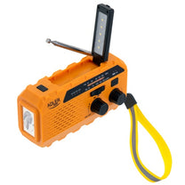 Home, kitchen, construction, and portable – AD 1197 Hand-crank solar radio - Carlat