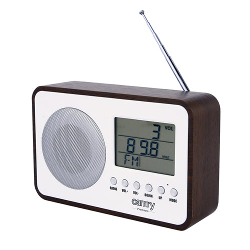 Home, kitchen, construction, and portable – CR 1153 LCD Digital Radio - Carlat