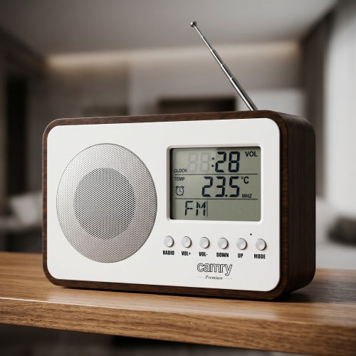 Home, kitchen, construction, and portable – CR 1153 LCD Digital Radio - Carlat
