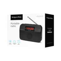 Home, kitchen, construction, and portable – Kruger&amp;Matz KM0825 Analog Portable Radio - Carlat
