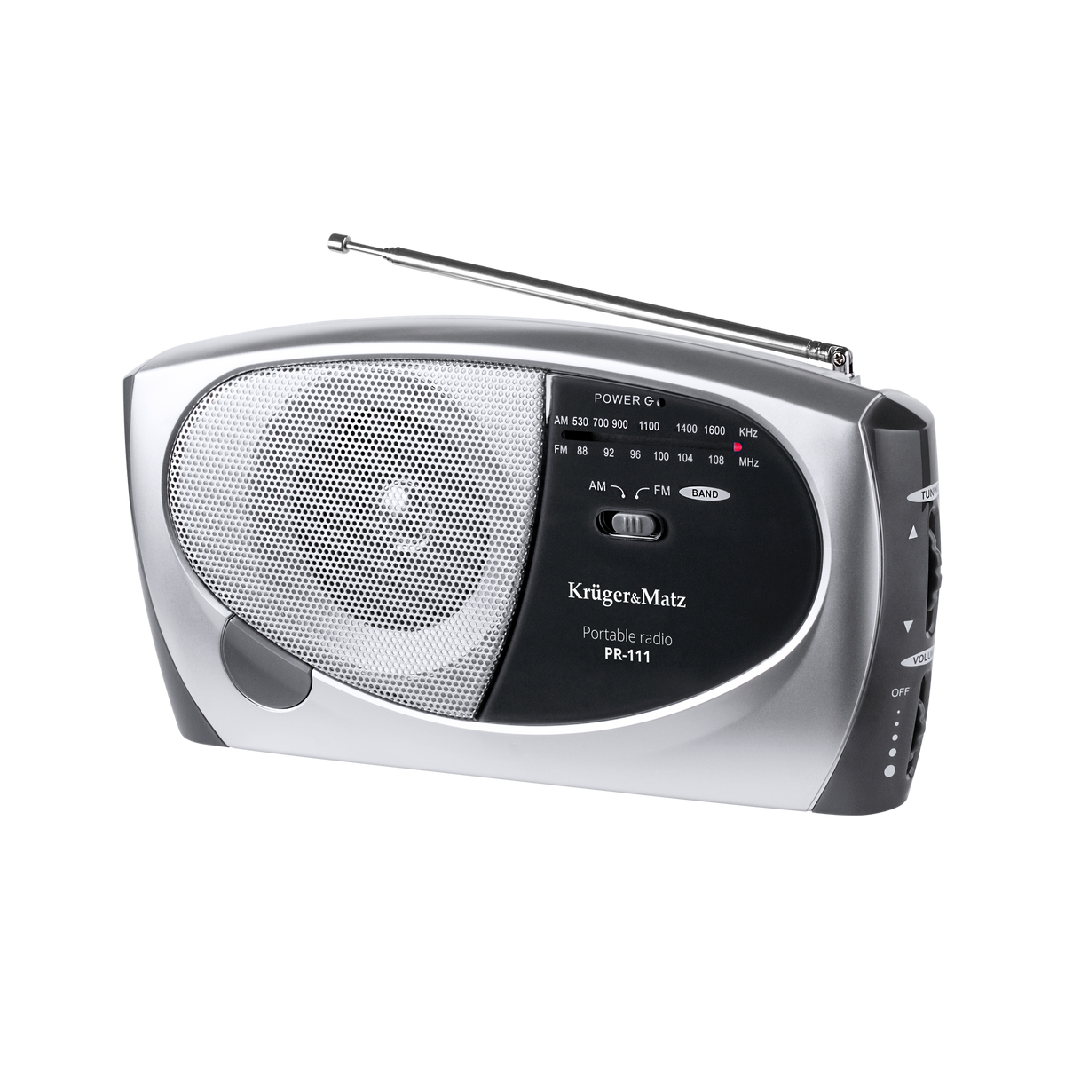 Kruger&Matz Home, kitchen, construction, and portable – Kruger&amp;Matz PR-111 Portable AM/FM Radio