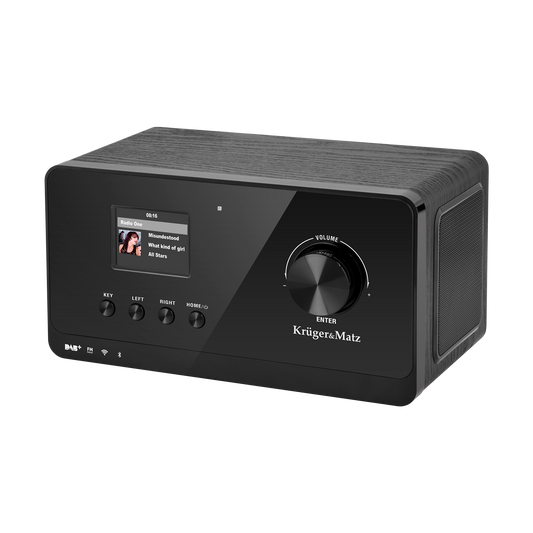Home, kitchen, construction, and portable radios – Kruger&amp;Matz KM0816.1 Internet Radio - Carlat