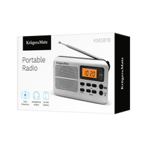 Home, kitchen, construction, and portable radios – Kruger&amp;Matz KM0819 Portable Radio - Carlat