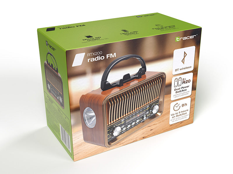 Home, kitchen, construction, and portable radios – TRACER RTX200 FM Radio - Carlat