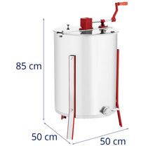 Honey-milled honey-mill 4 frame frame stainless steel - Carlat