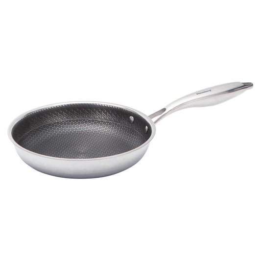 Honeycomb non-stick frying pan, 20 cm, 3-layer, 304 stainless steel, PFOA-free - Carlat