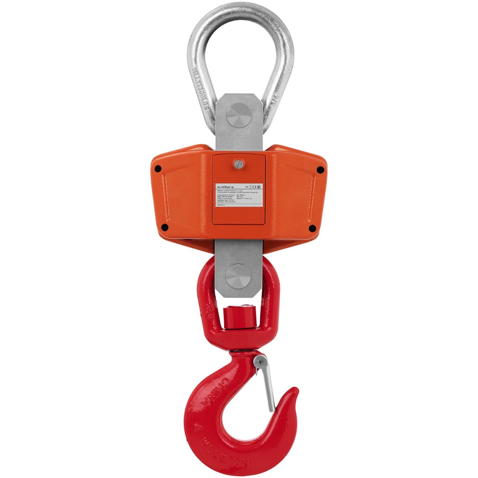 Hook weight with remote control up to 3000 kg / 1 kg LED - Carlat
