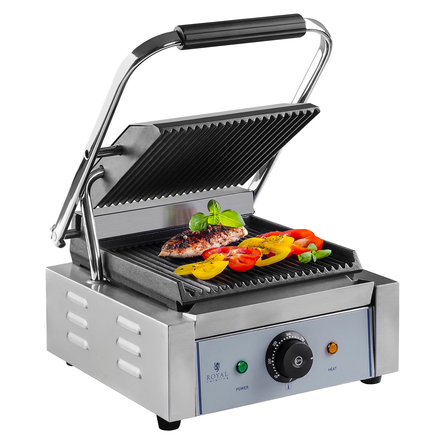 Hot Dog Rollers – Grill kontaktowy opiekacz ryflowany Royal Catering - Carlat