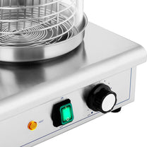 Hot Dog Rollers – Hot dog warmer, 4 bun skewers, - Carlat