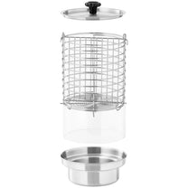 Hot Dog Rollers – Hot dog warmer, 4 bun skewers, - Carlat