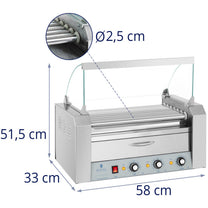 Hot Dog Rollers – Roller grill heater for hot dogs - Carlat