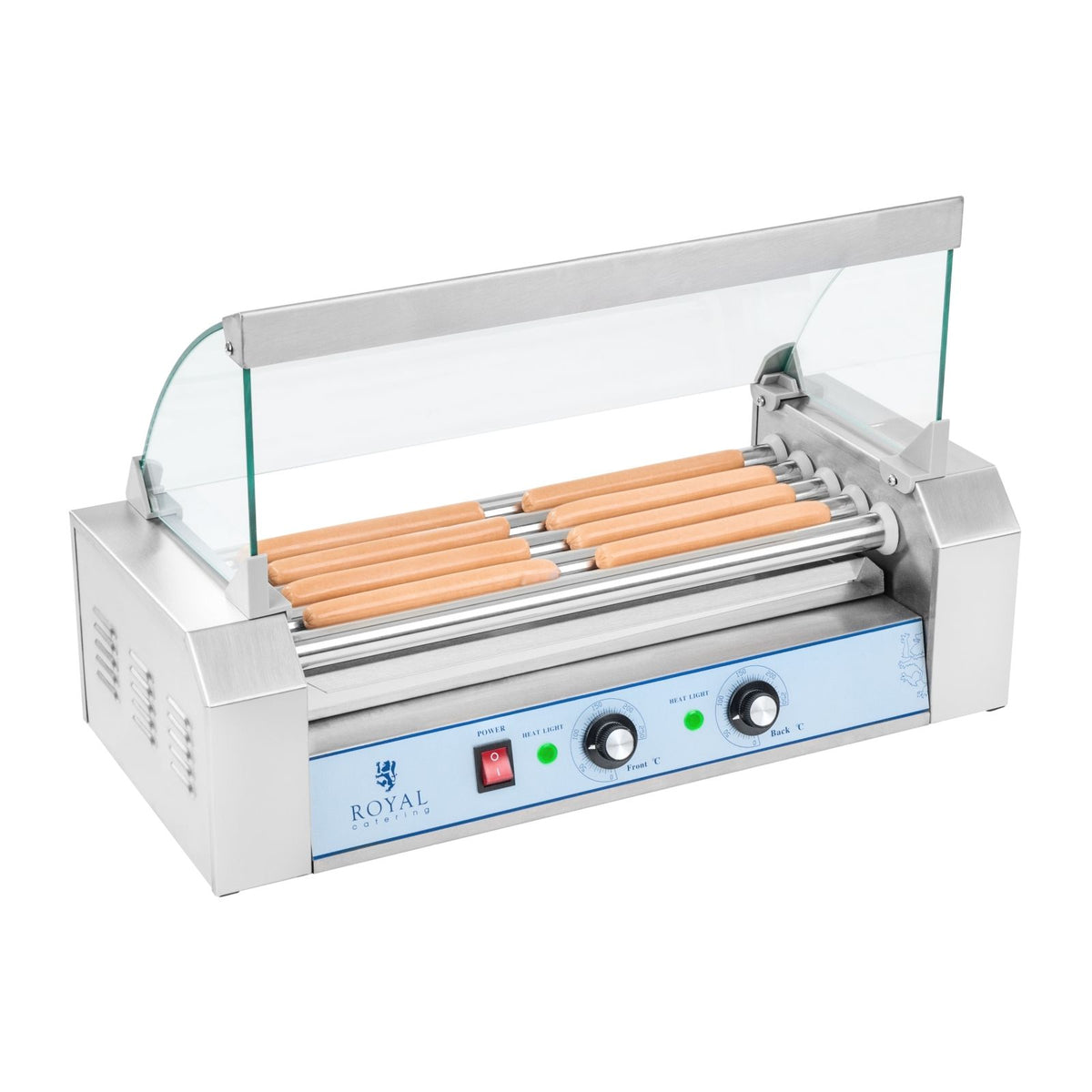 Hot Dog Rollers – Roller grill with cover, roller grill, - Carlat
