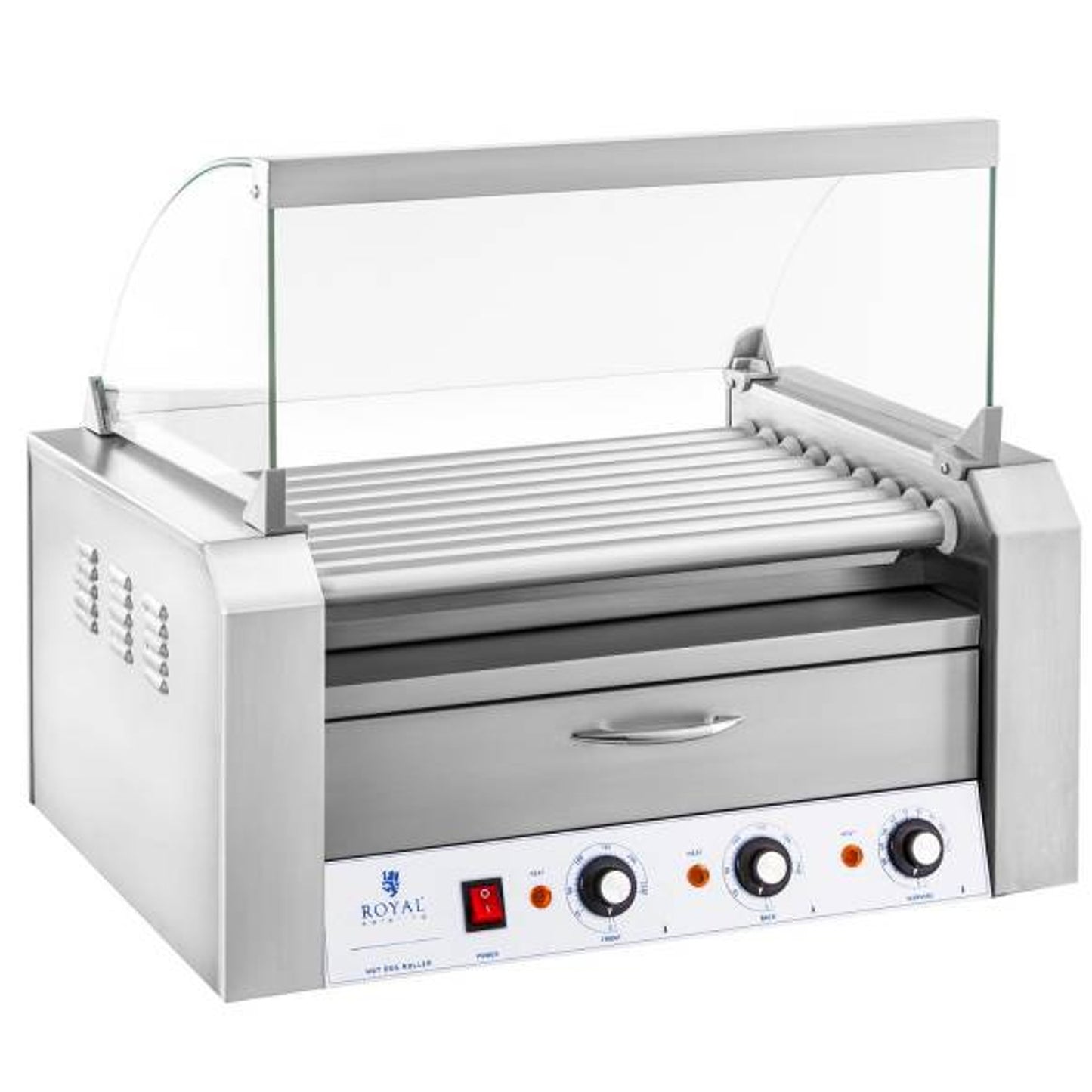Hot Dog Rollers – Roller roller grill with cover and - Carlat