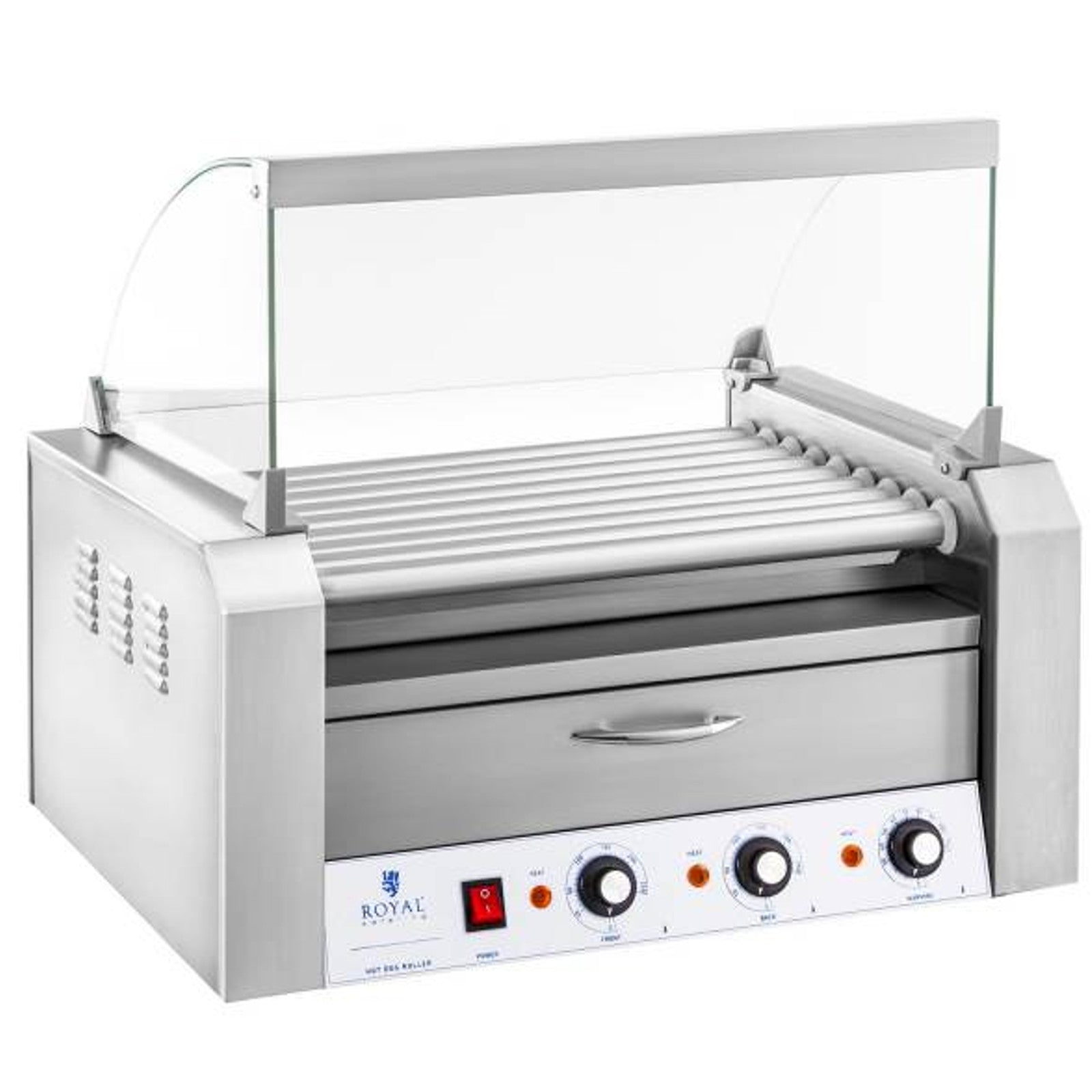 Hot Dog Rollers – Roller roller grill with cover and - Carlat
