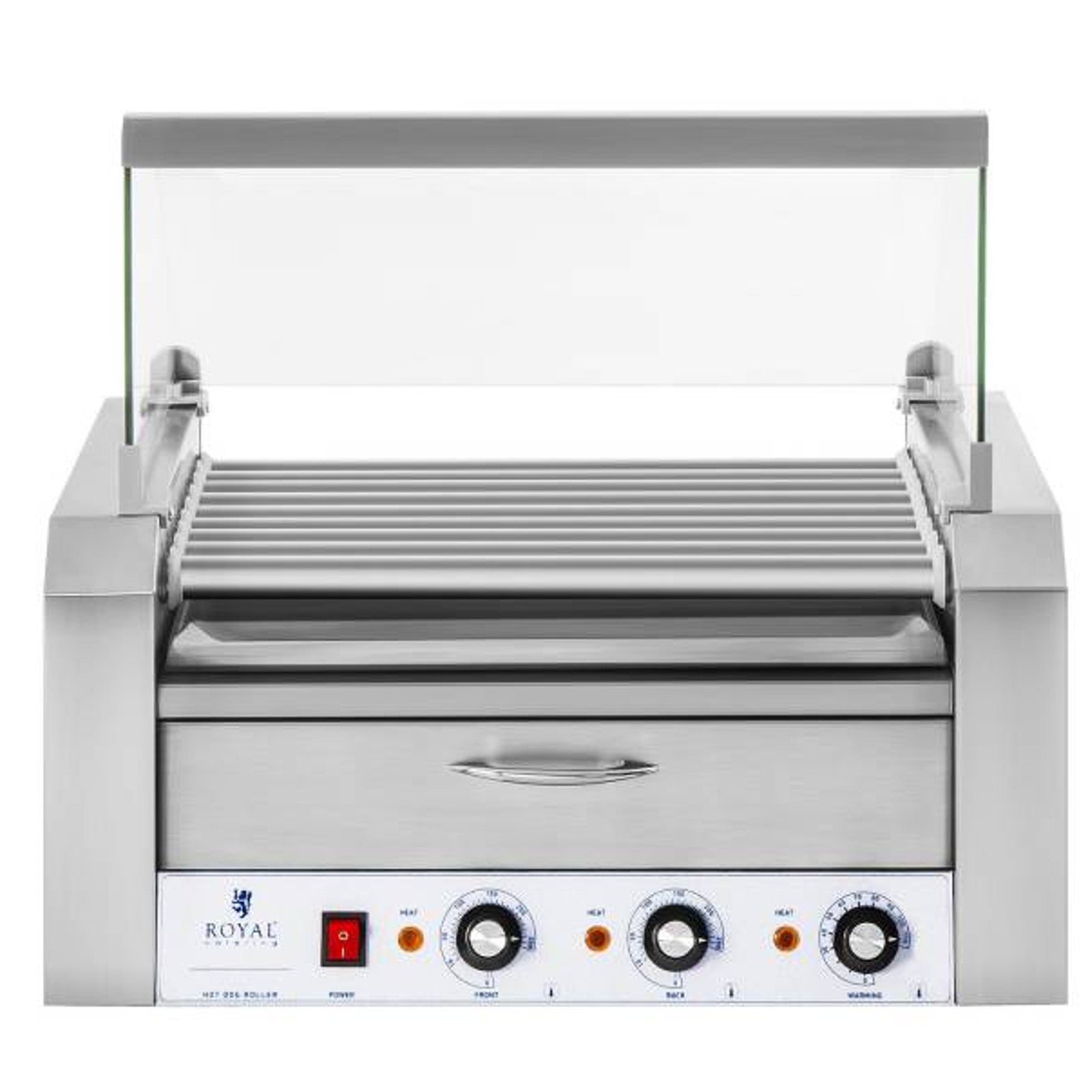 Hot Dog Rollers – Roller roller grill with cover and - Carlat