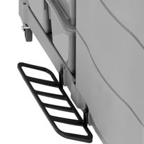 Hotel cleaning trolley with storage compartment and 2 buckets 128 x 62.5 x 133 cm - Carlat