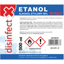 Household Appliance Accessories – ETHANOL - Denatured ethyl alcohol DISINFECT - Carlat