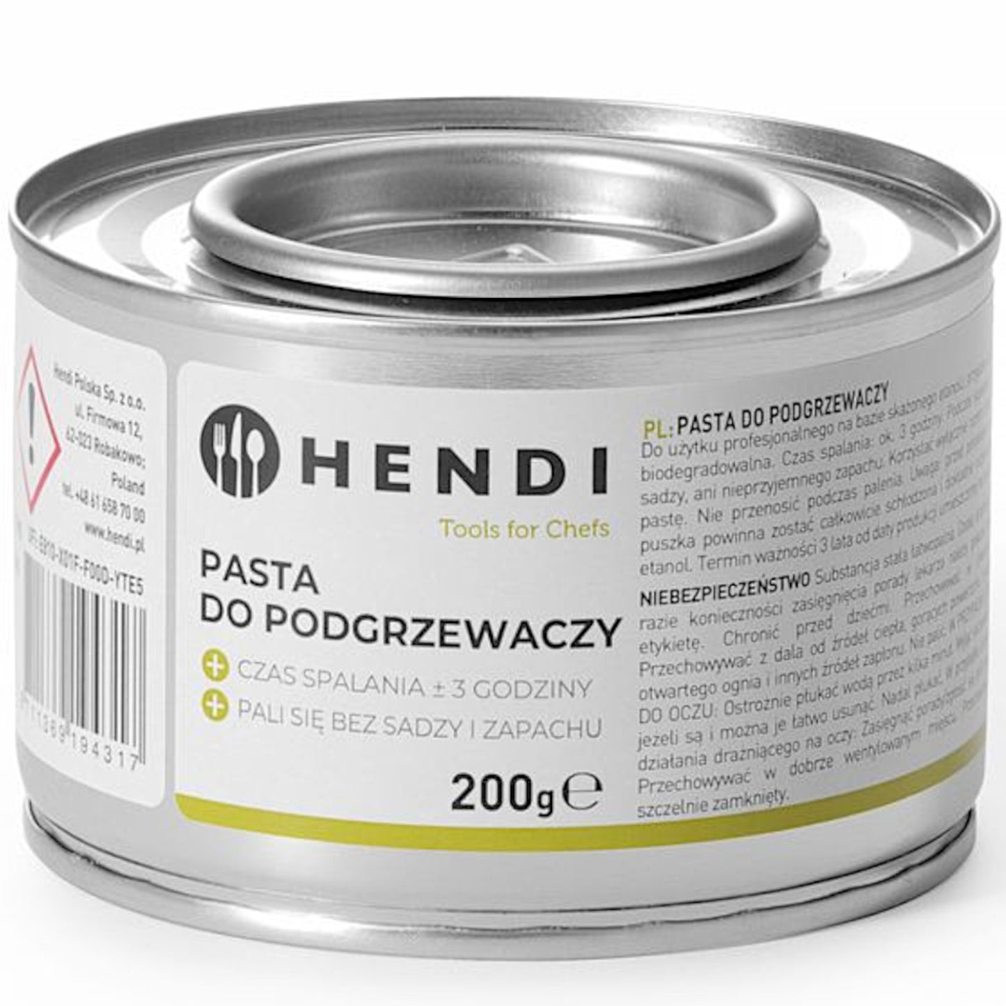 Household Appliance Accessories – Food warmer paste ethanol 200 g - Carlat