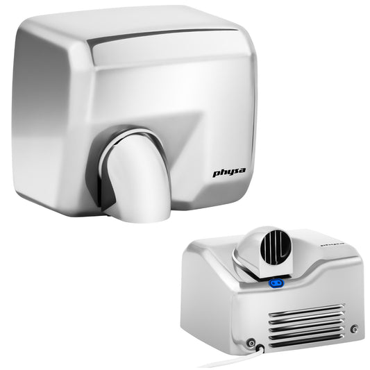 Household Cleaning Supplies – Automatic wall hand dryer 2300W silver - Carlat