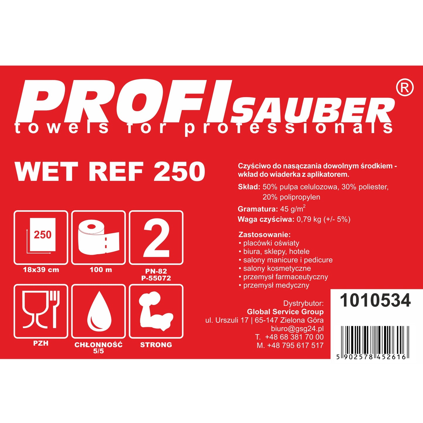 Household Cleaning Supplies – Cloths for the ProfiSauber WET REF - Carlat