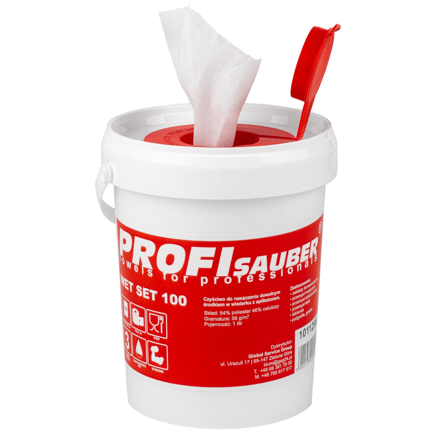 Household Cleaning Supplies – Cloths in a soaking bucket with - Carlat