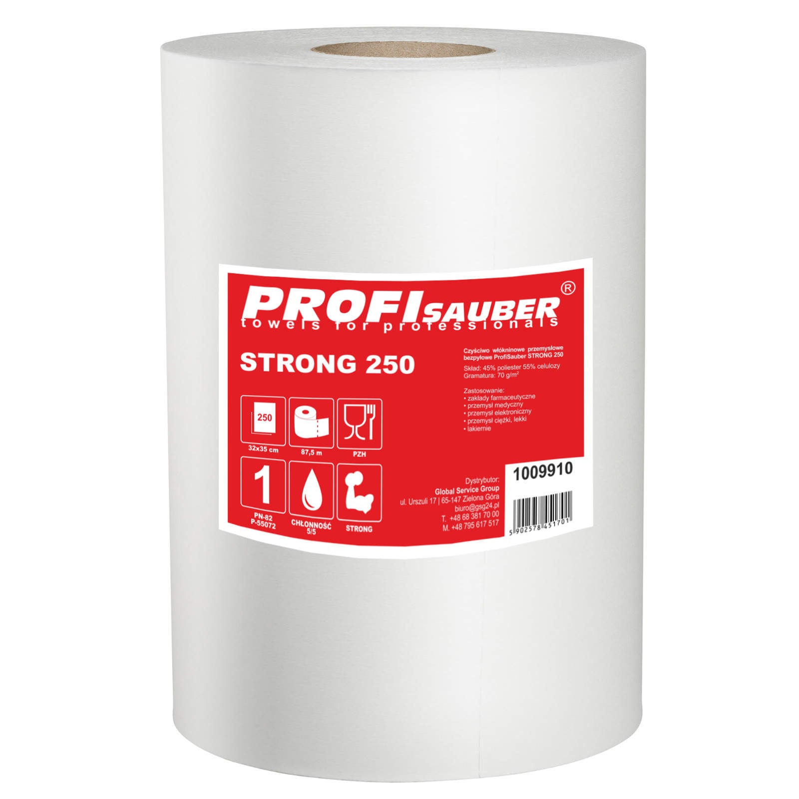 Household Cleaning Supplies – Durable industrial nonwoven cleaning cloth ProfiSauber - Carlat