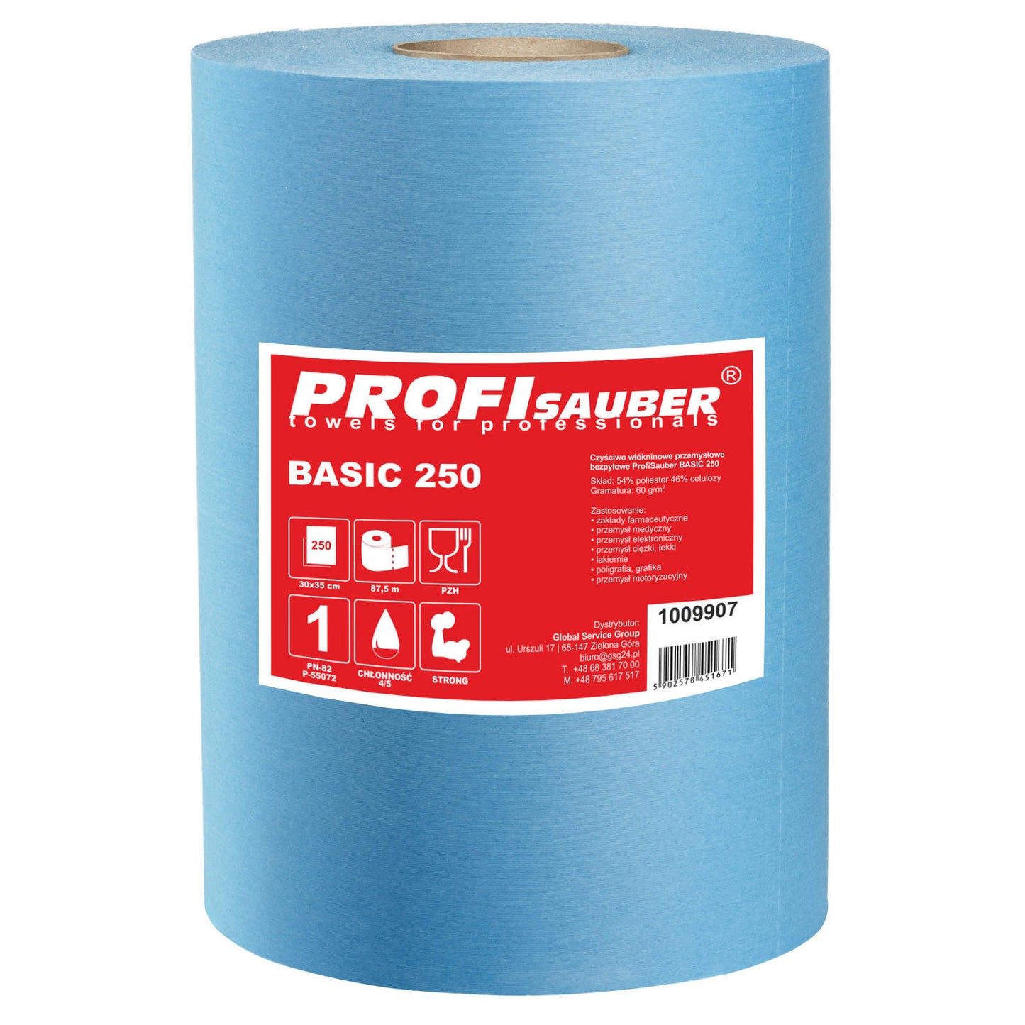 Household Cleaning Supplies – Dust-free non-woven industrial cleaning cloth ProfiSauber - Carlat
