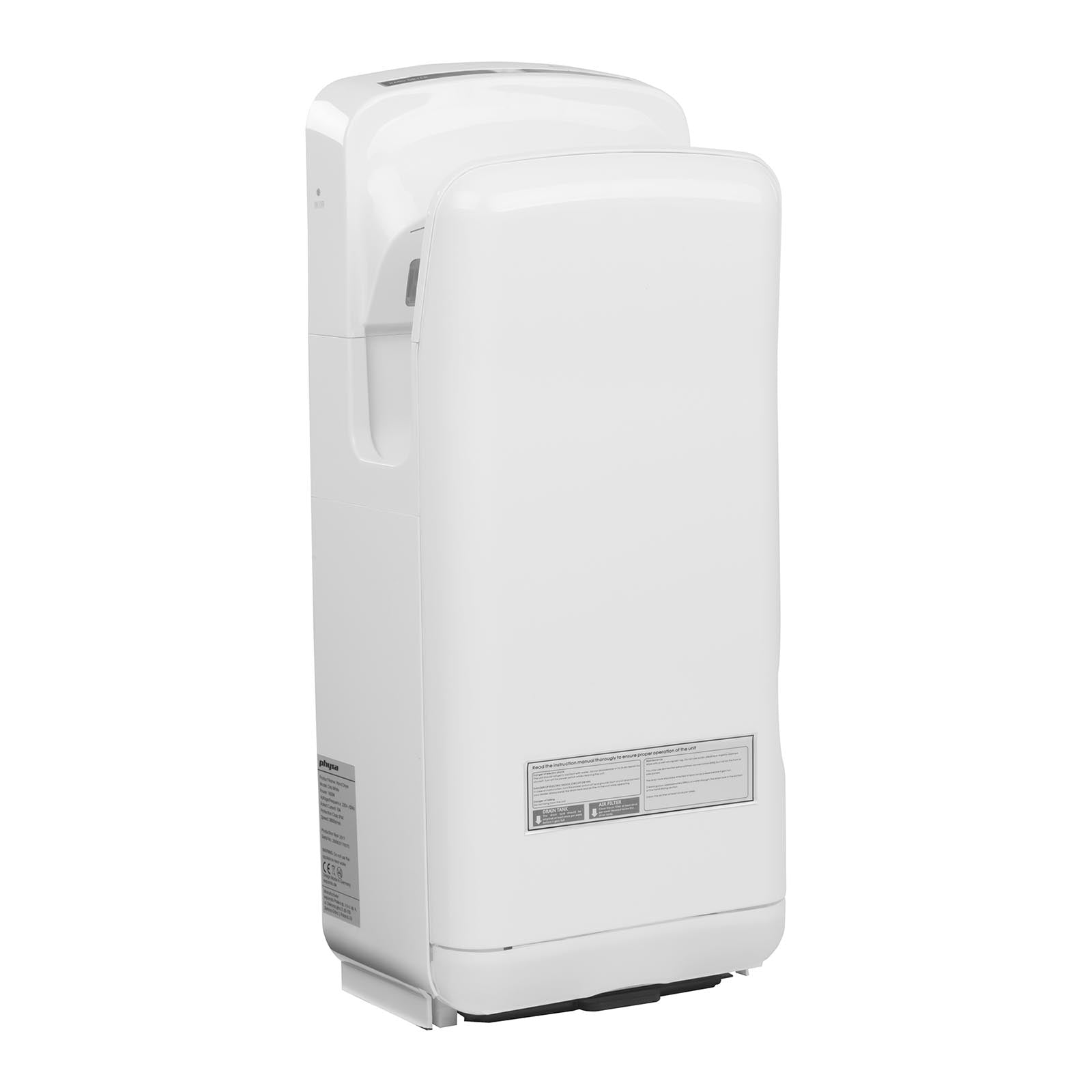 Household Cleaning Supplies – Electric wall pocket hand dryer white - Carlat