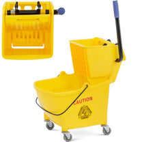 Household Cleaning Supplies – Floor cleaning cleaning trolley with wringer, - Carlat