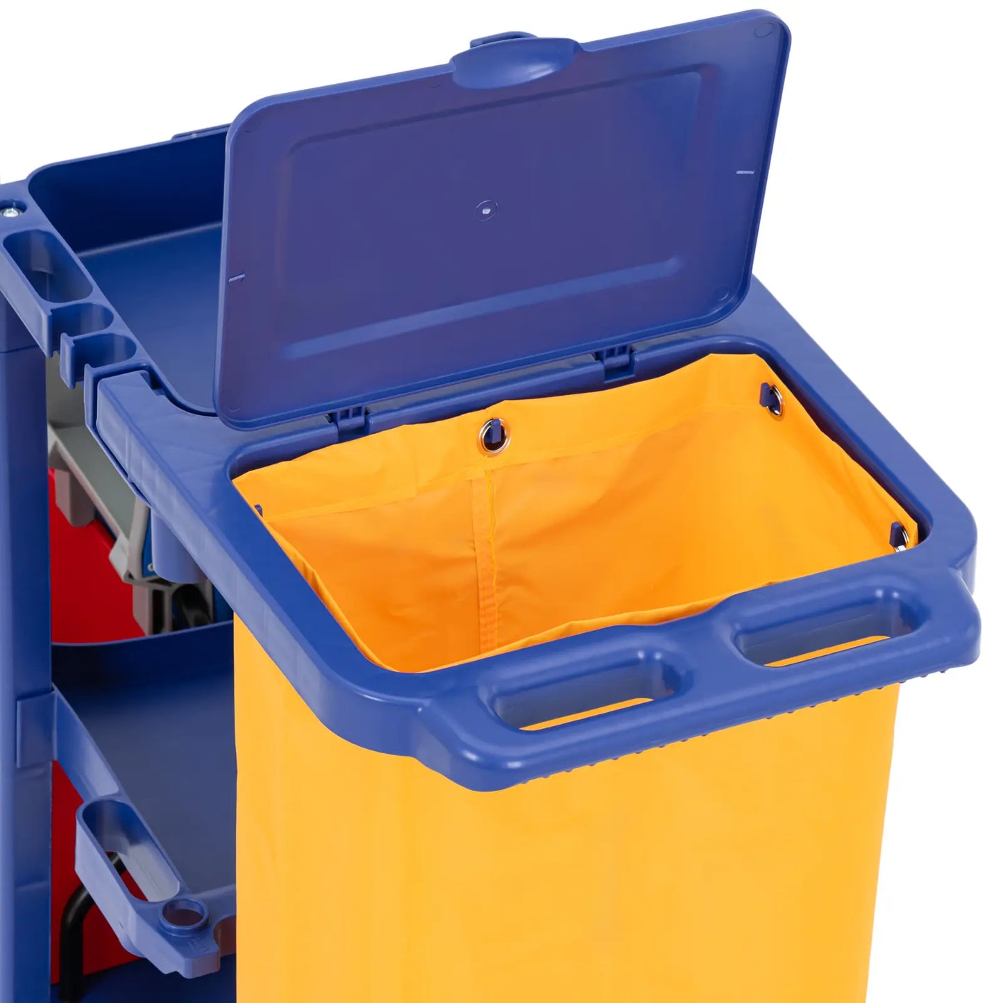 Household Cleaning Supplies – Floor cleaning trolley, 2 buckets, wringer, - Carlat