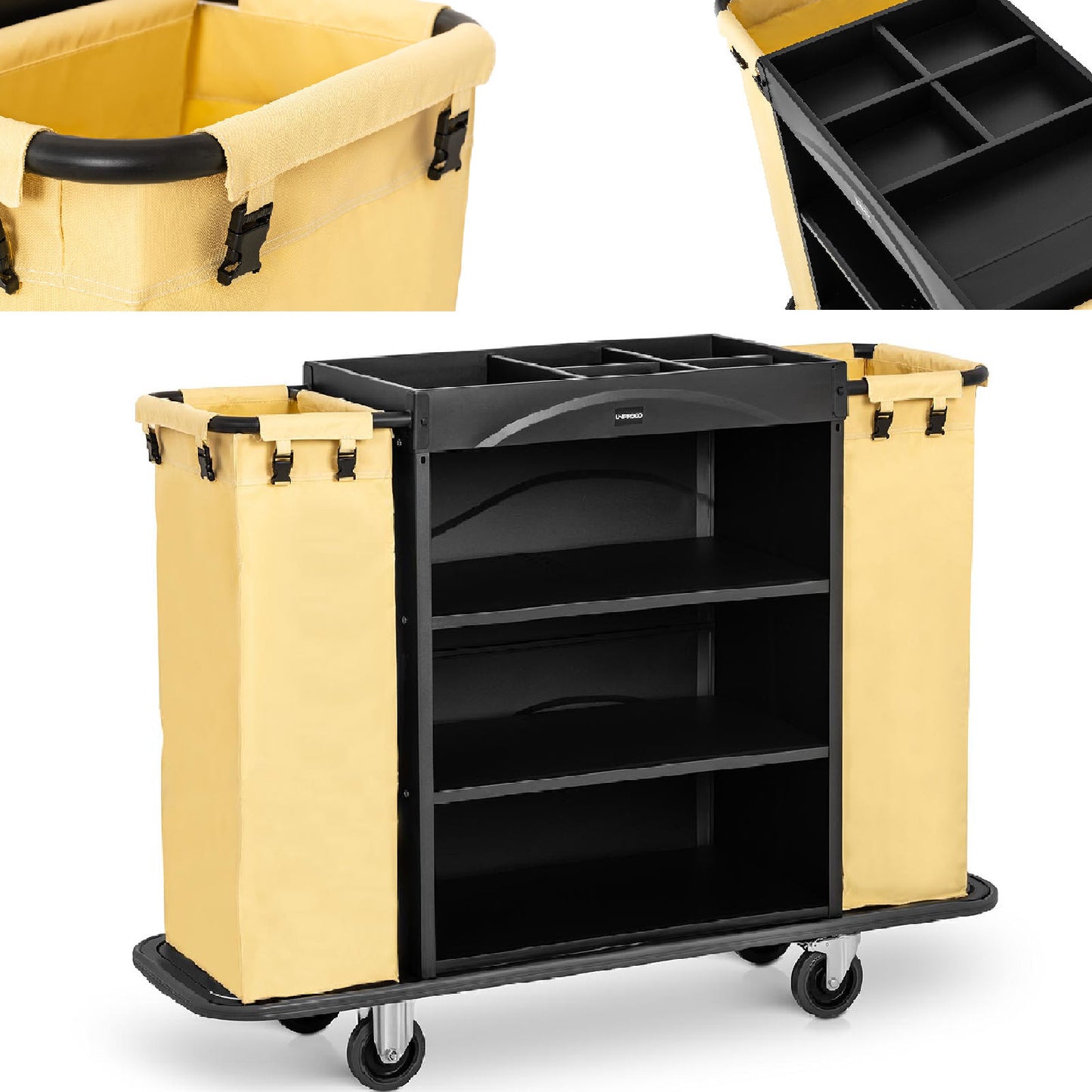 Household Cleaning Supplies – Hotel service trolley for cleaning, 2 - Carlat