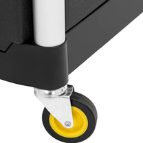 Household Cleaning Supplies – Lockable hotel service trolley for cleaning, - Carlat