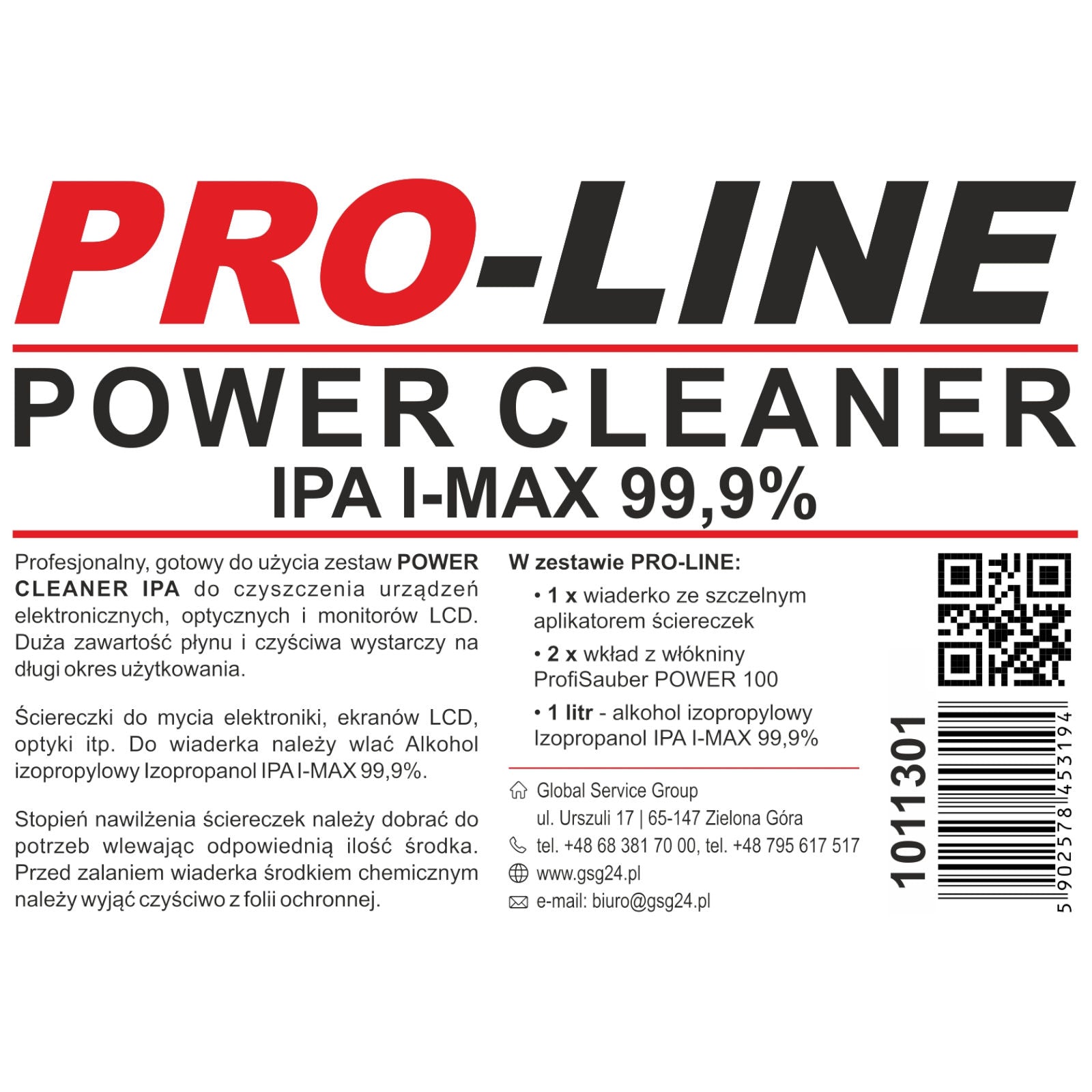 Household Cleaning Supplies – POWER CLEANER IPA set for cleaning - Carlat