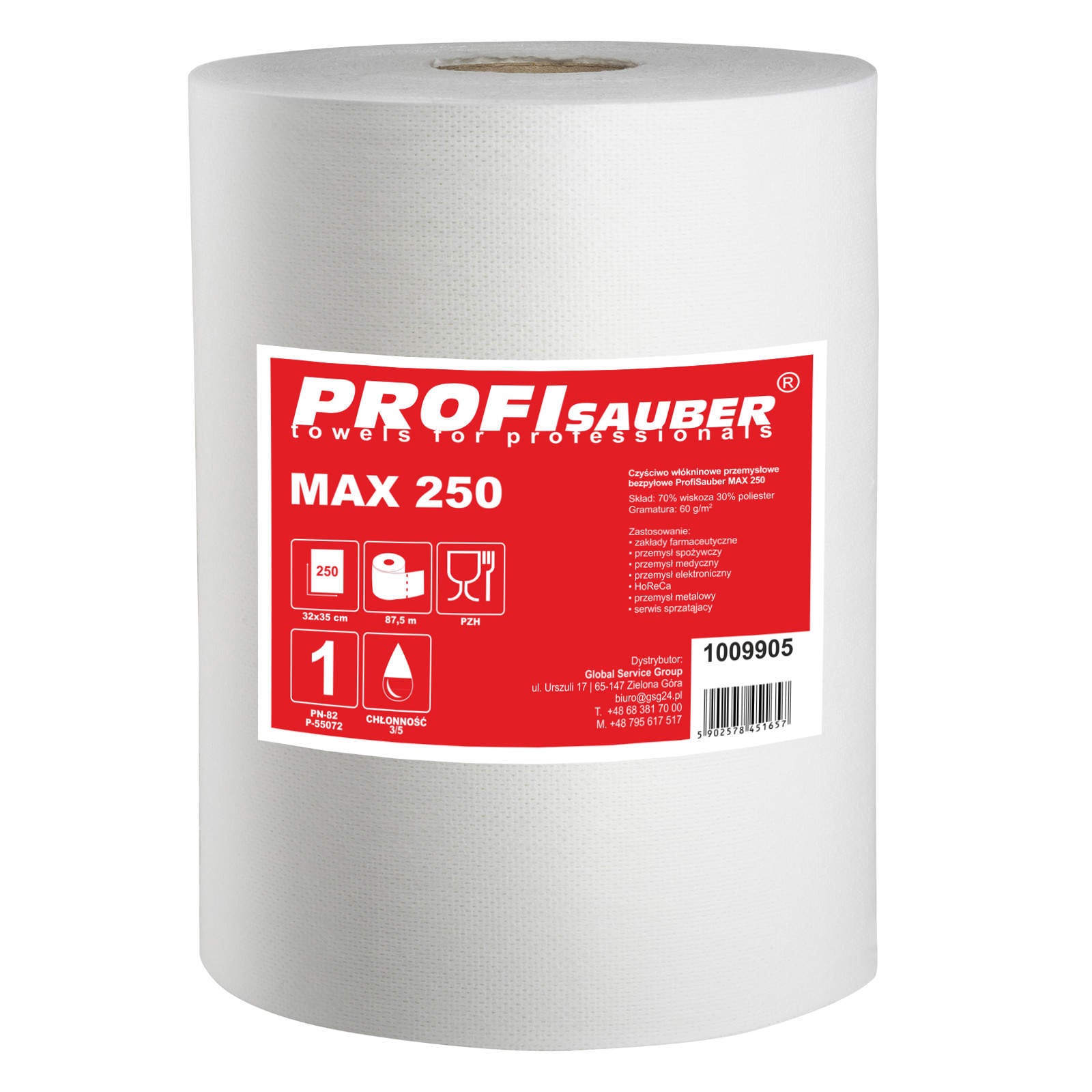Household Cleaning Supplies – ProfiSauber MAX 250 nonwoven industrial cleaning - Carlat
