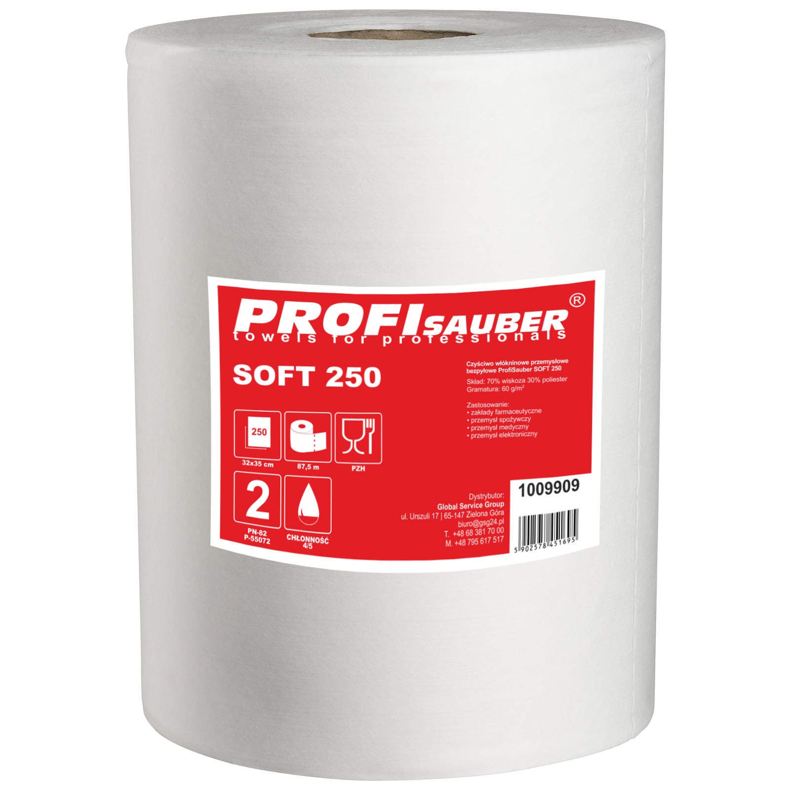 Household Cleaning Supplies – Soft industrial nonwoven cleaning cloth ProfiSauber - Carlat