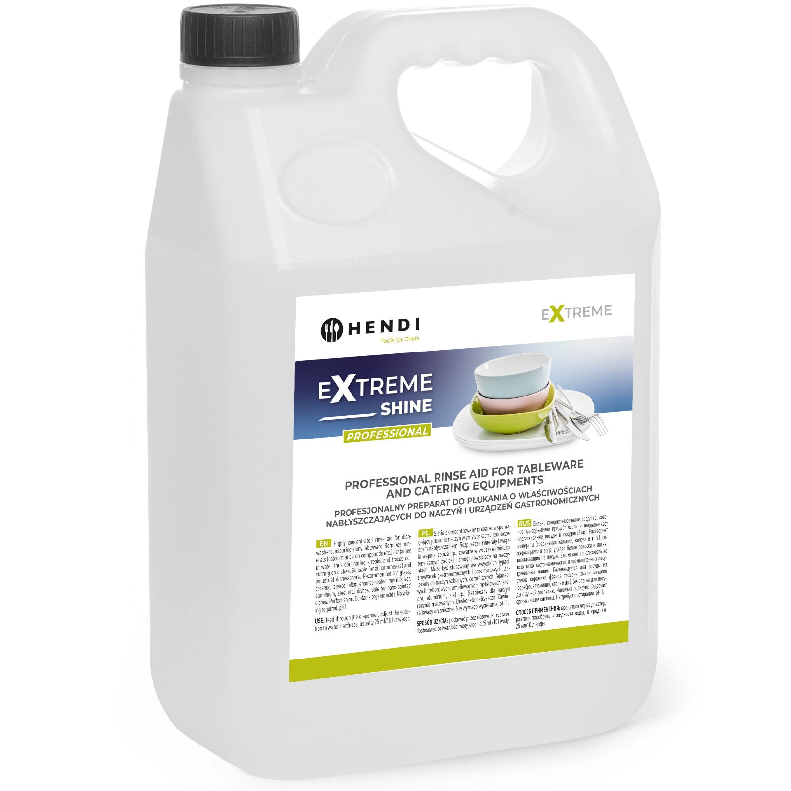 Household Cleaning Supplies – Washing and rinsing liquid for catering - Carlat