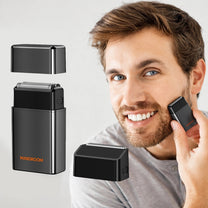 Household appliances for beauty – 2in1 electric shaver for beards, - Carlat