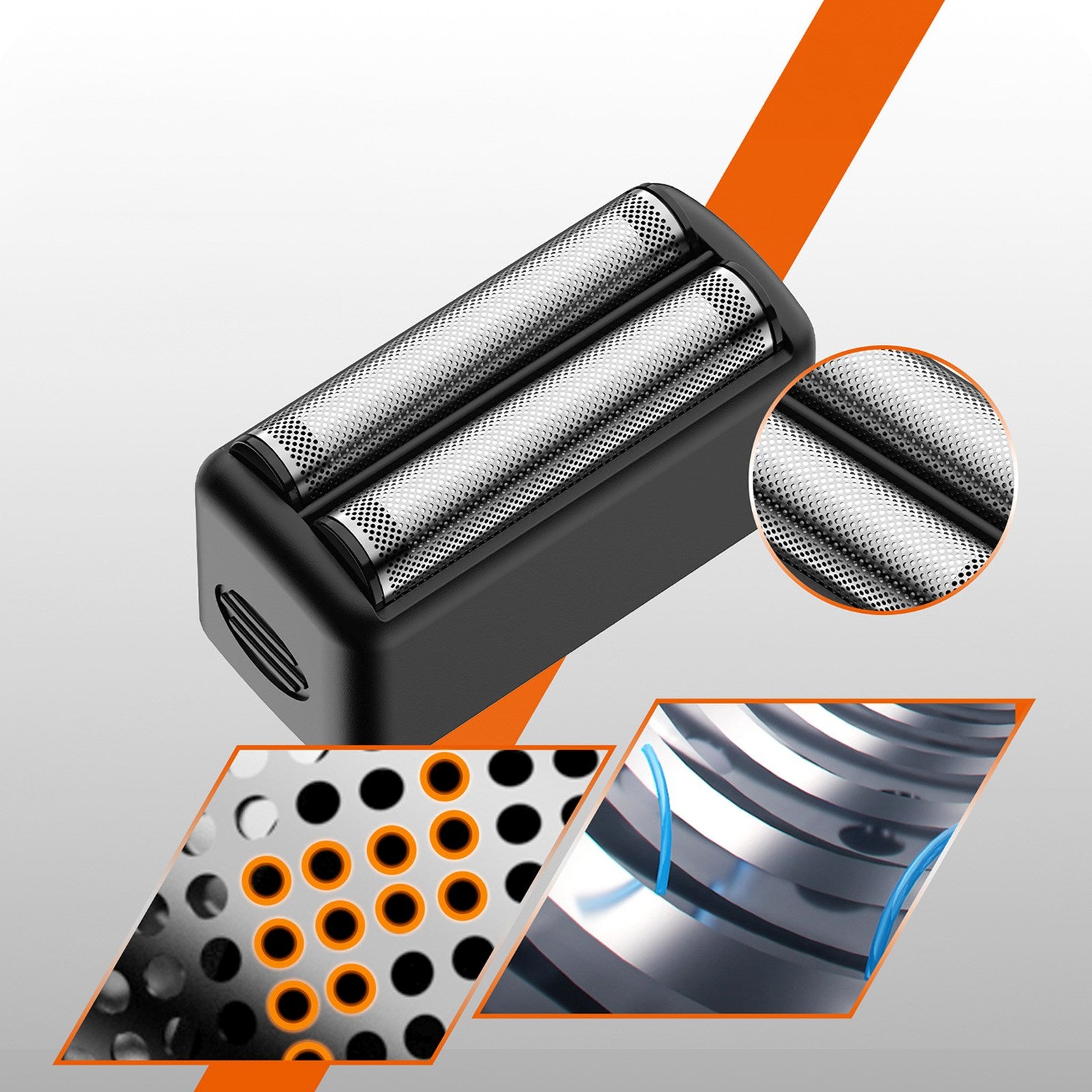Household appliances for beauty – 2in1 electric shaver for beards, - Carlat