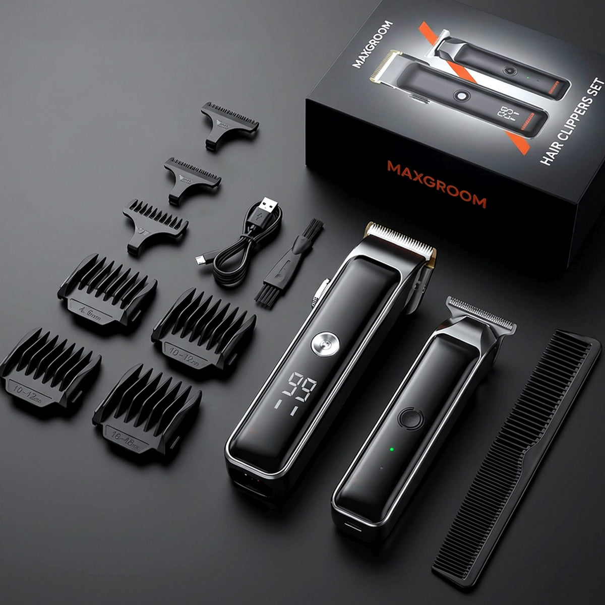 Household appliances for beauty – Clipper with trimmer 7 LED - Carlat