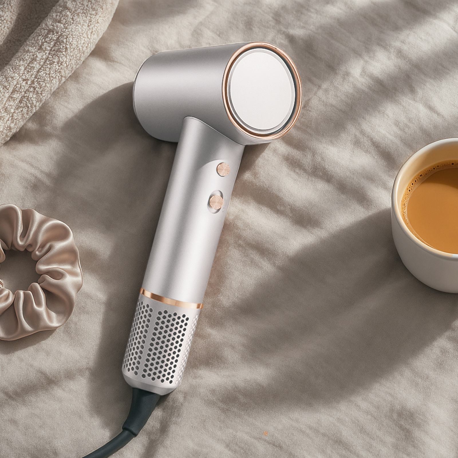 Household appliances for beauty – Hair dryer with ionization diffuser - Carlat
