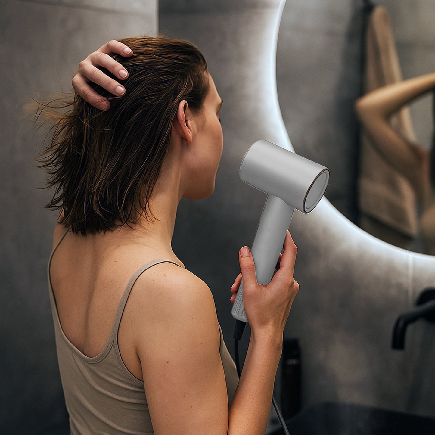 Household appliances for beauty – Hair dryer with ionization diffuser - Carlat