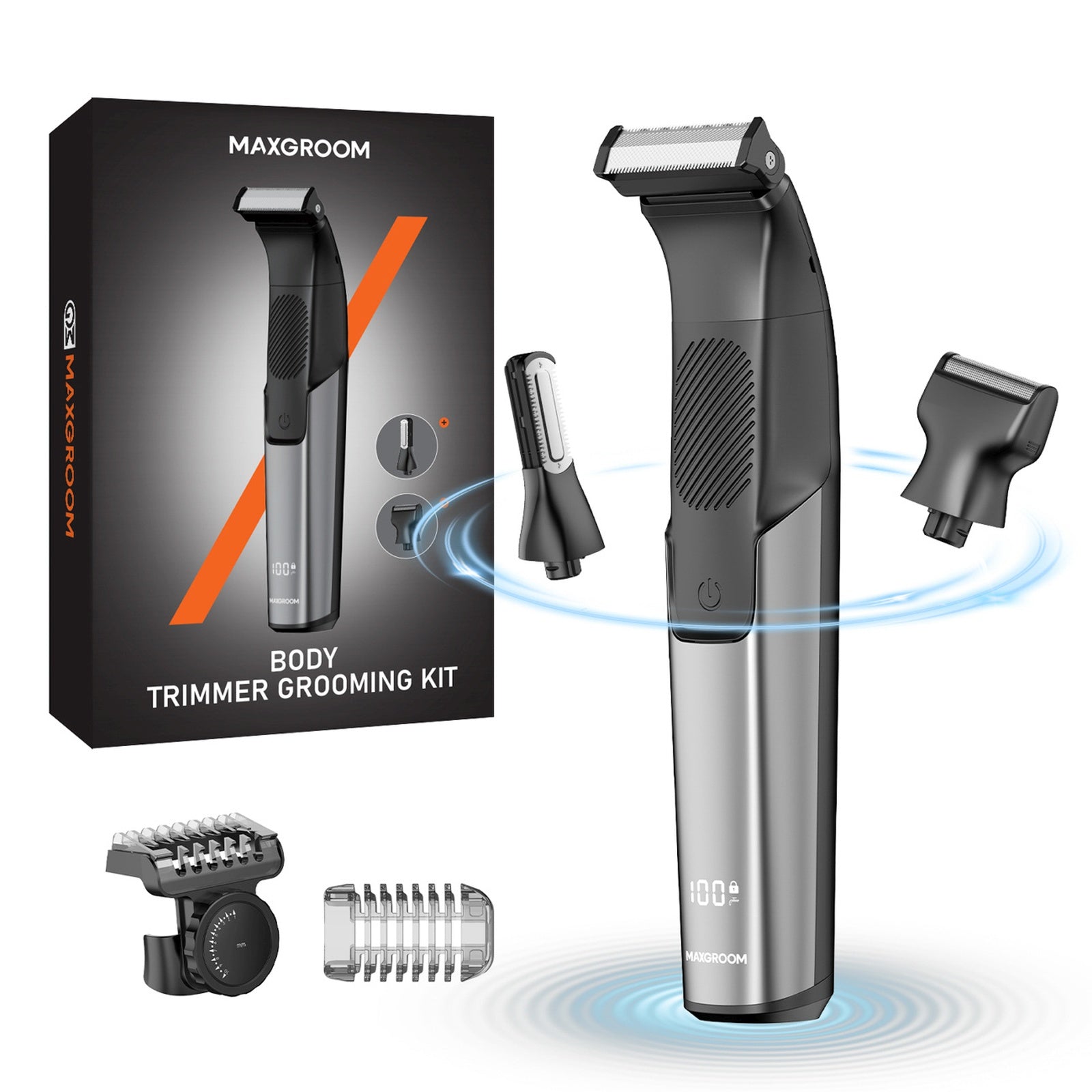 Household appliances for beauty – Multifunctional body beard trimmer with - Carlat