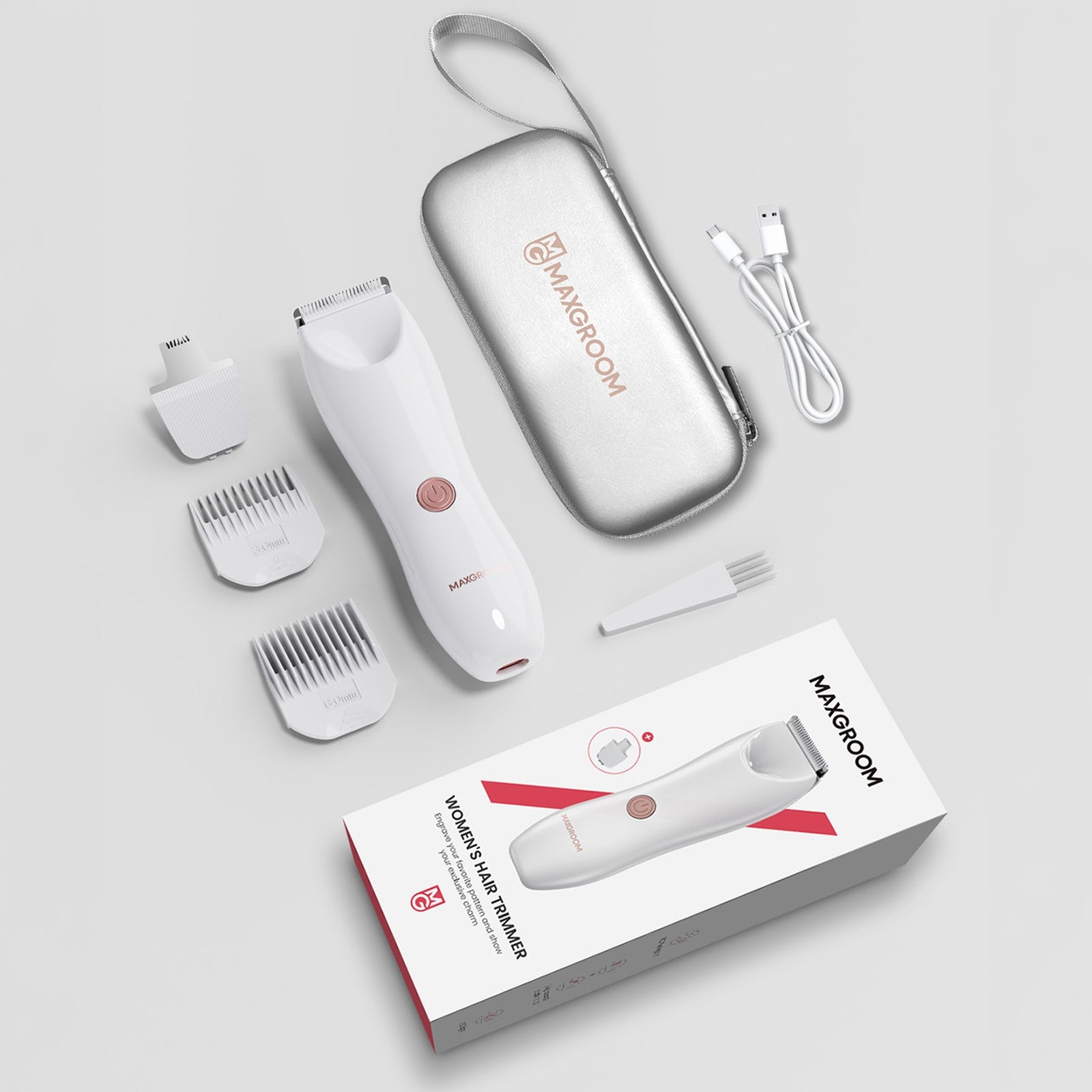 Household appliances for beauty – Women's 2in1 waterproof trimmer for - Carlat