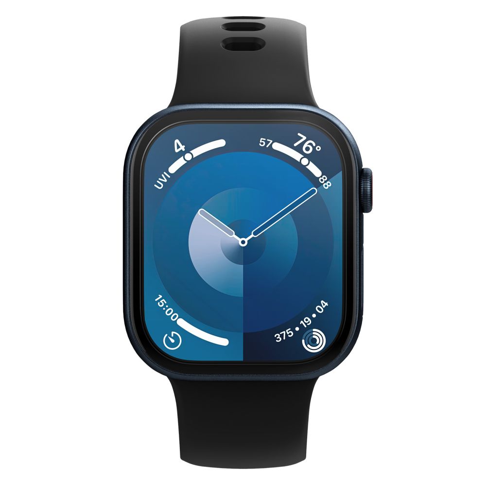 Hybrid glass for Apple Watch 10 46 mm transparent - 2 pcs. - Carlat