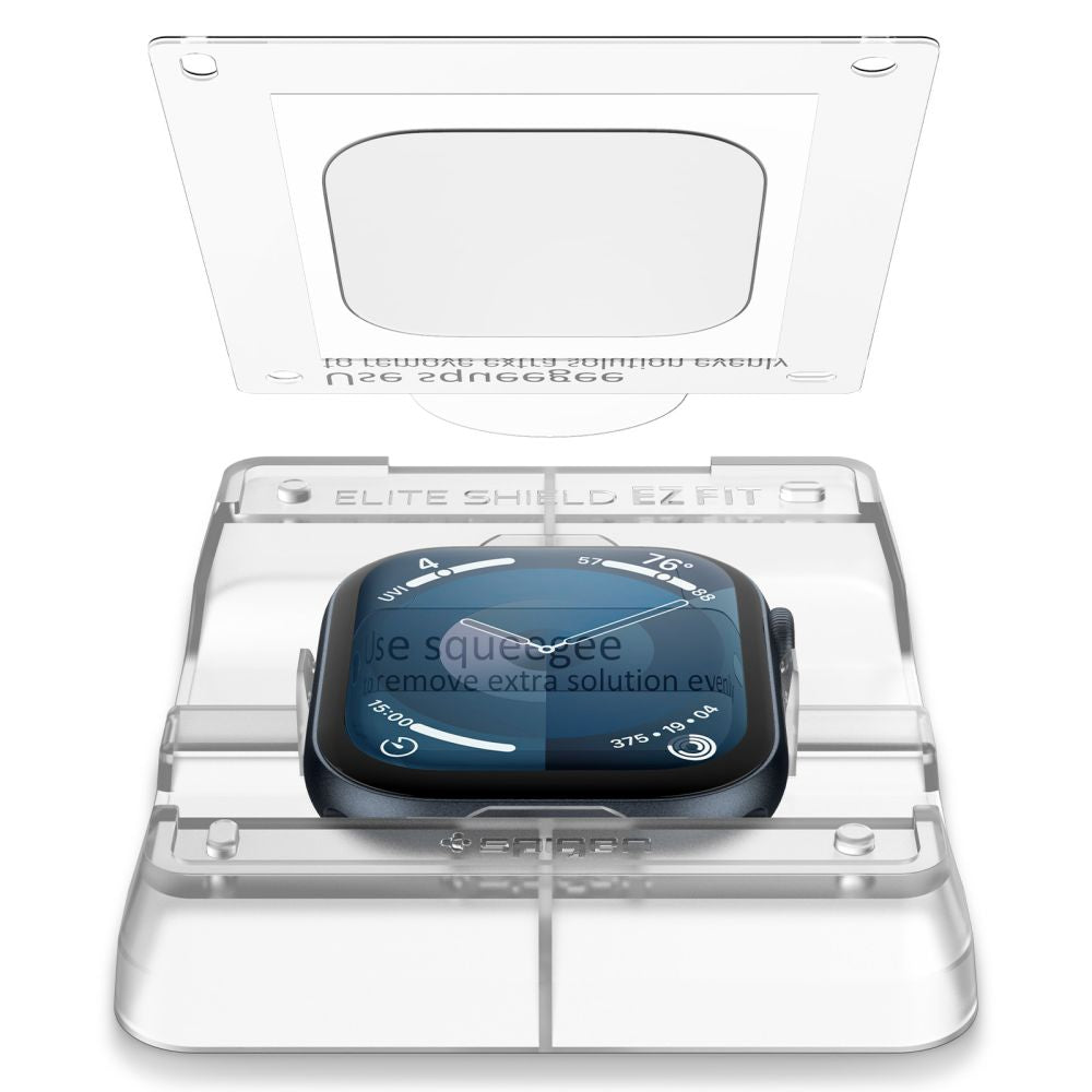 Hybrid glass for Apple Watch 10 46 mm transparent - 2 pcs. - Carlat