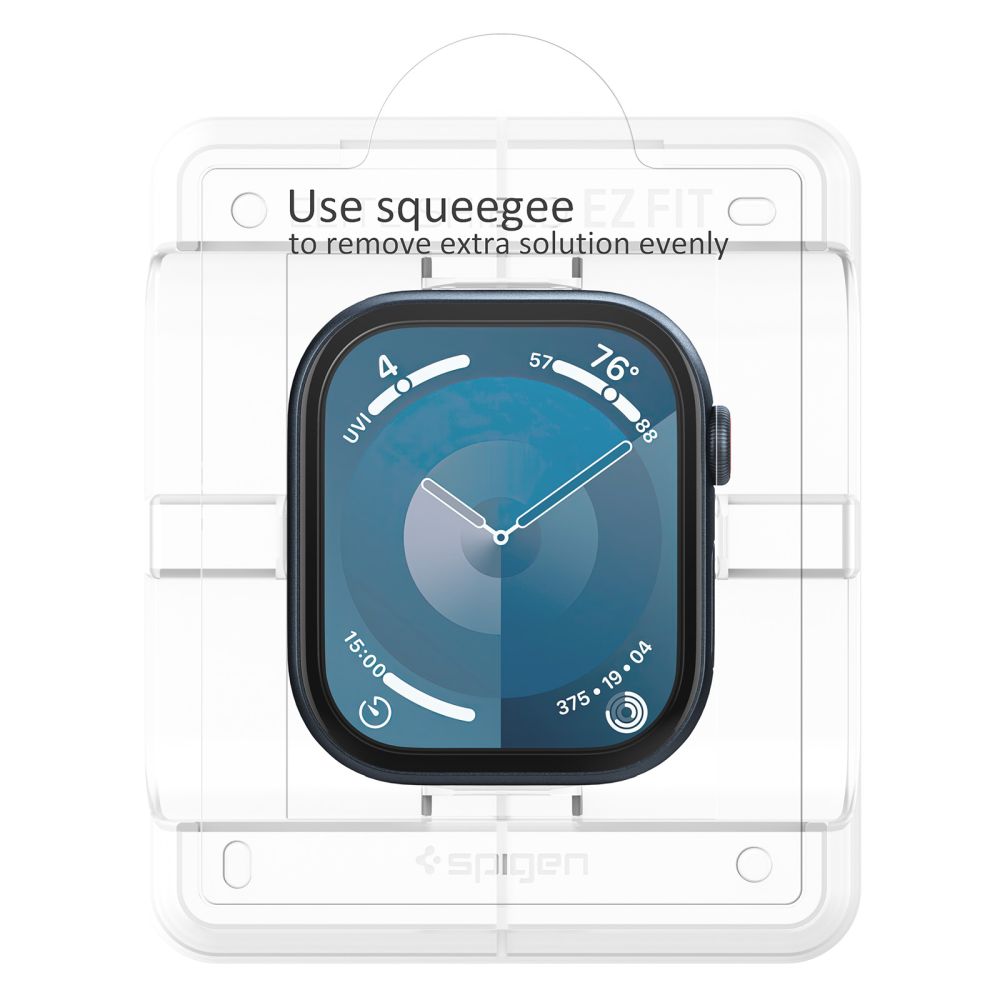 Hybrid glass for Apple Watch 10 46 mm transparent - 2 pcs. - Carlat