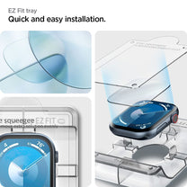 Hybrid glass for Apple Watch 10 46 mm transparent - 2 pcs. - Carlat