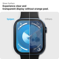 Hybrid glass for Apple Watch 10 46 mm transparent - 2 pcs. - Carlat