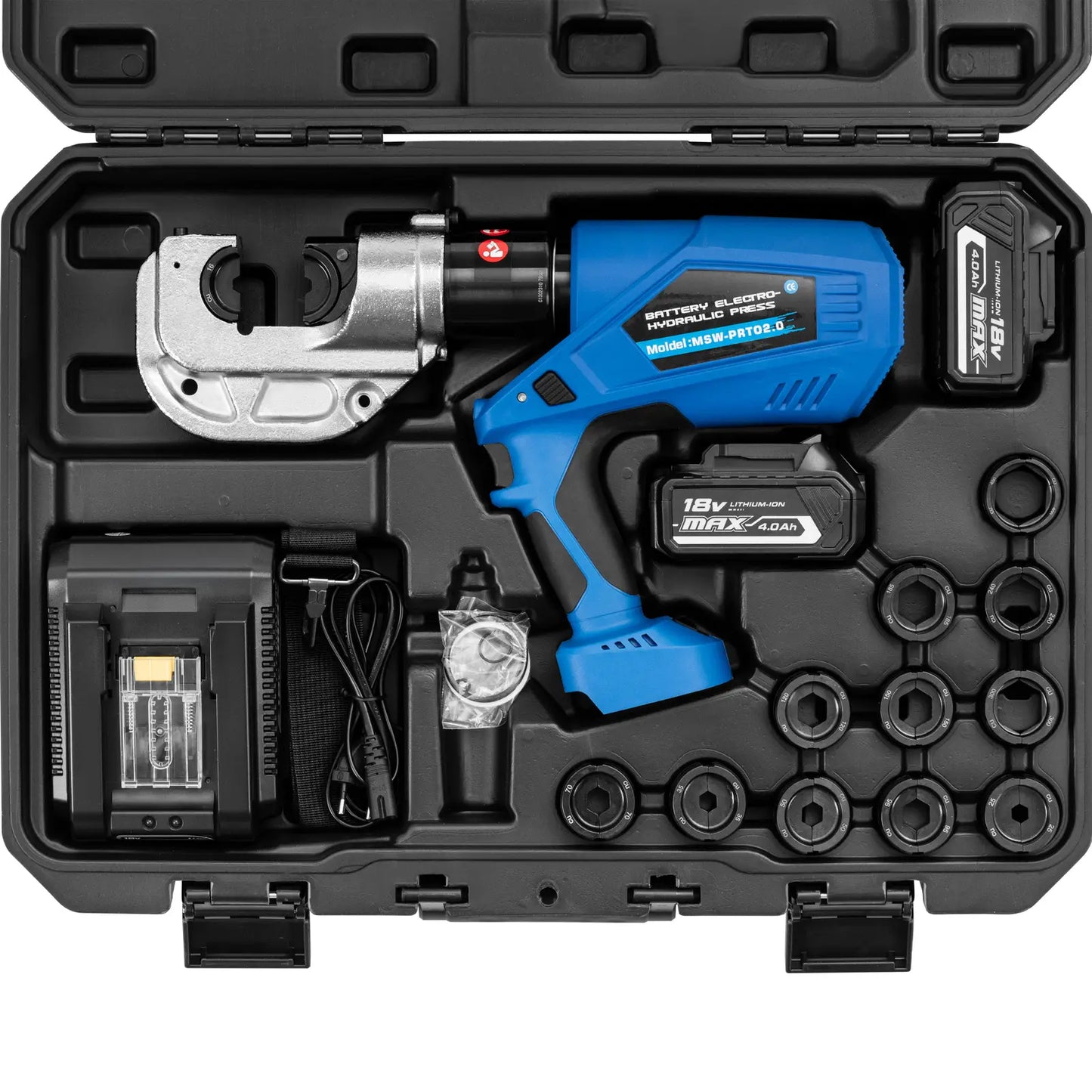 Hydraulic Hammers – Cordless cable press crimper 16-400 mm2 120 - Carlat
